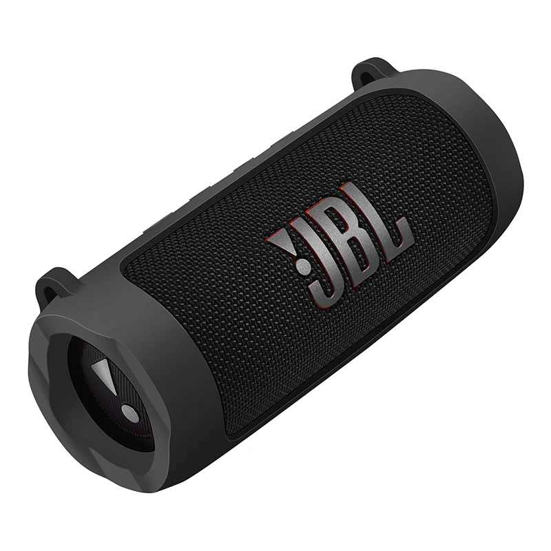 ZOPRORE-Juste en silicone pour haut-parleur Bluetooth JBL Flip 6, protection de transport de voyage avec sangle initiée et mousqueton - imagen 2