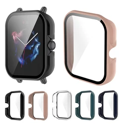 Protector de pantalla de vidrio templado para Huami Amazfit GTS 4 Mini GTS 3 funda protectora de PC parachoques