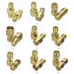 Adaptador RP-SMA a SMA Coaxial Macho-Hembra para Pruebas RF