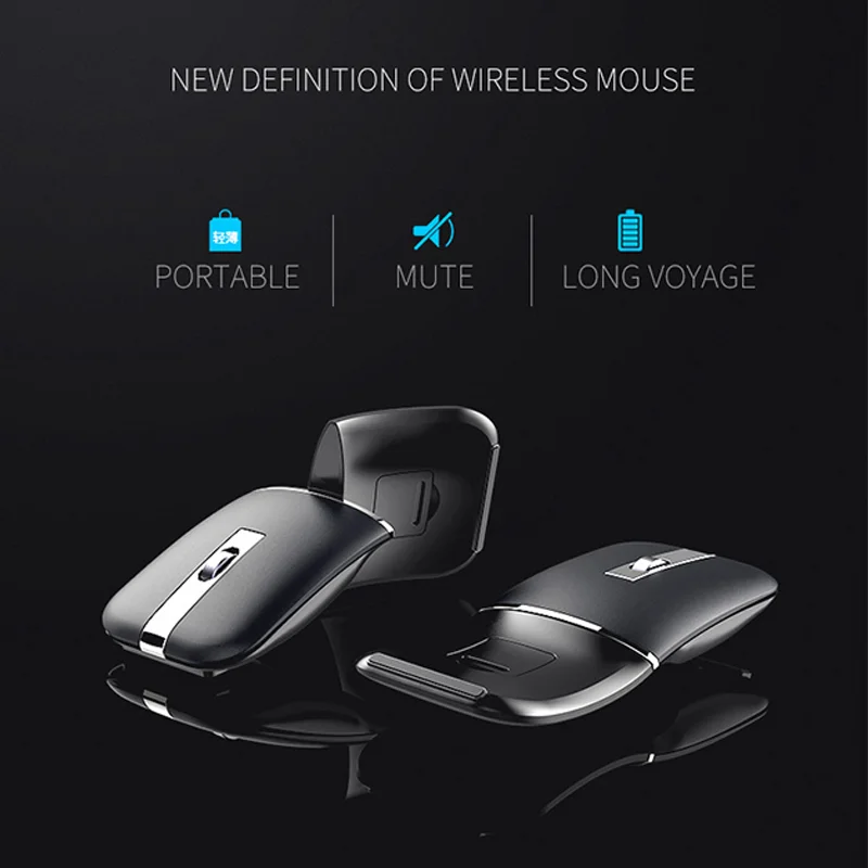 Ratón Bluetooth Inalámbrico Silent Click 360° – Mac, PC, Tablet - imagen 5