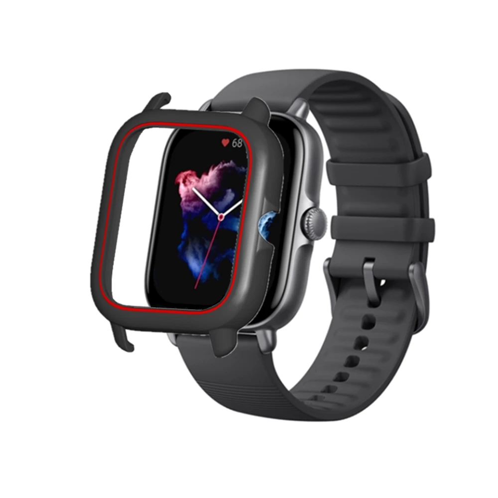 Funda protectora de plástico para Xiaomi Huami Amazfit GTS 3, marco Protector, parachoques, accesorio para reloj inteligente - imagen 2