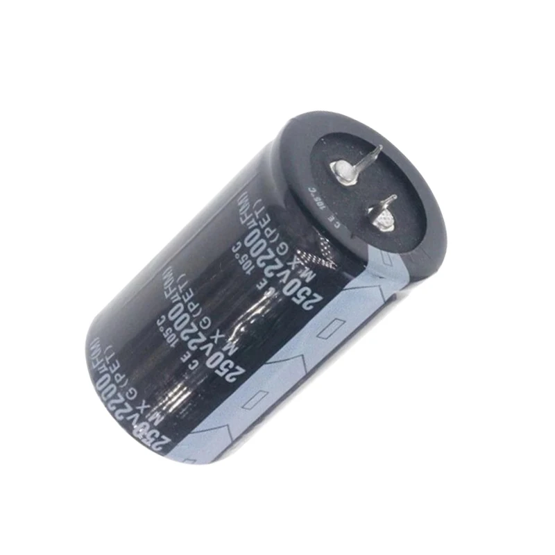 Condensador electrolítico de aluminio 250V2200UF 35x50mm 2200UF250v 250v2200MFD 250v2200mf 2200mf250v 2200MFD 250 voltios 250v 2200uf