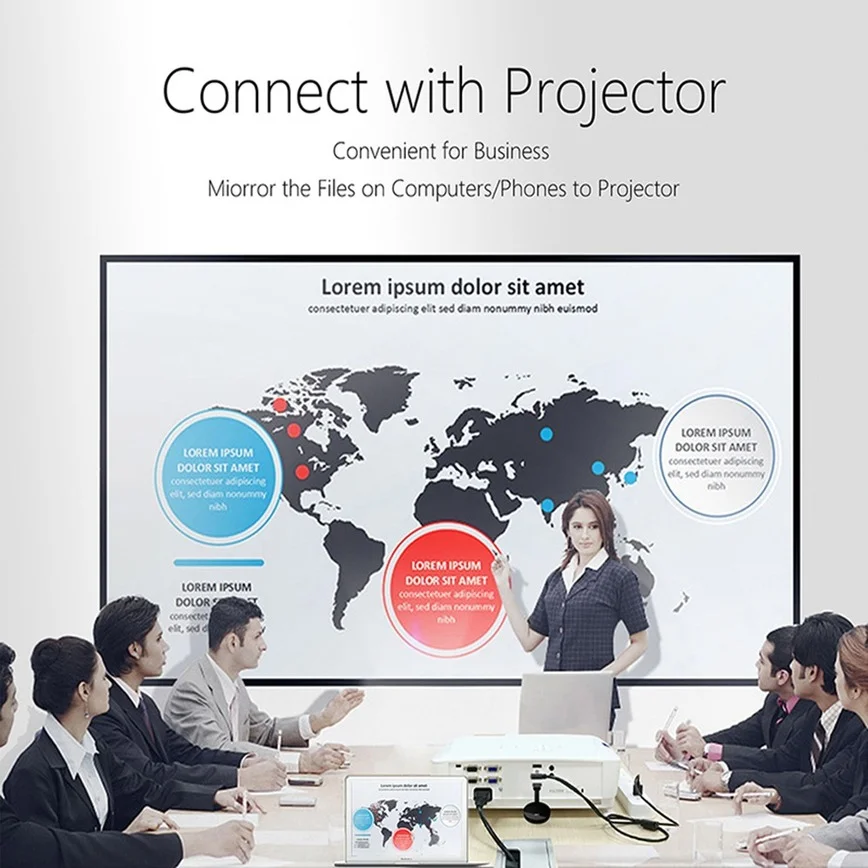 5G TV Stick Wireless HDMI-compatible Adapter WIFI Display Dongle HD Mobile TV Projection Video Transmission for IOS Android - imagen 3