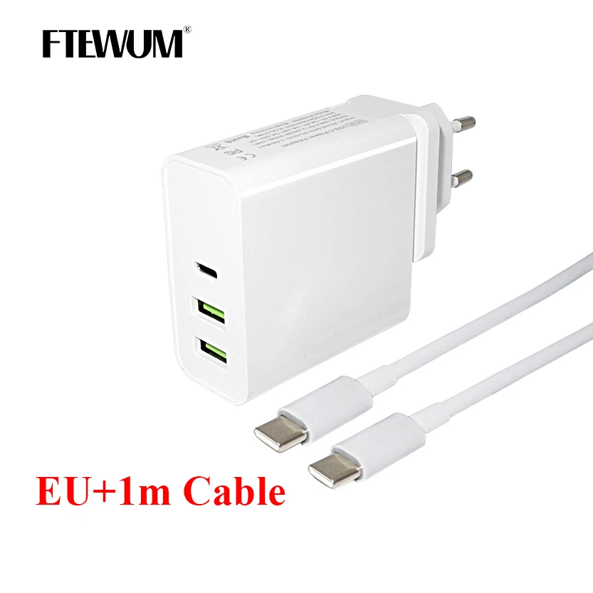 Cargador USB-C 65W PD Rápido para Portátil y Móvil - imagen 3