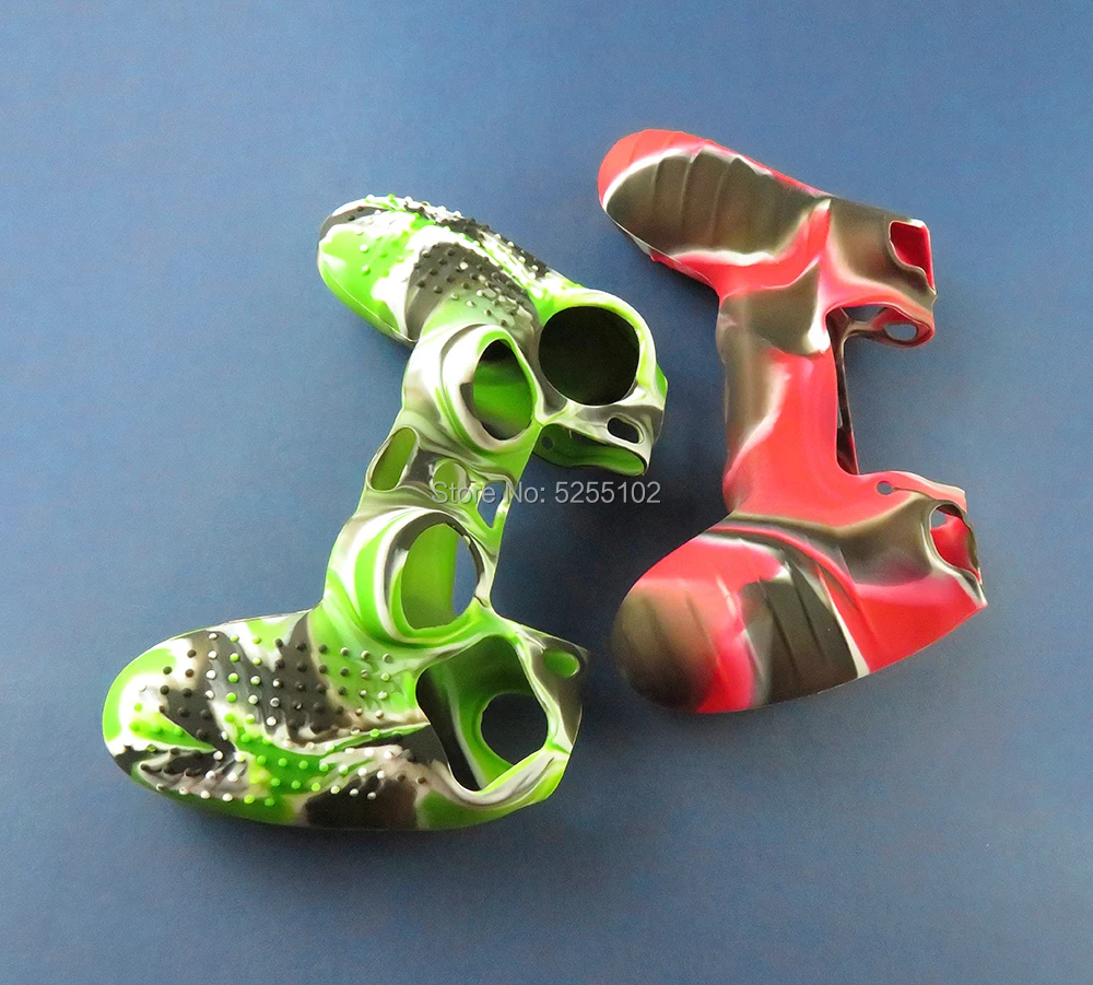 20 piezas funda de goma de Gel de silicona suave para SONY Playstation 4 PS4 funda protectora para mando PS4 - imagen 5