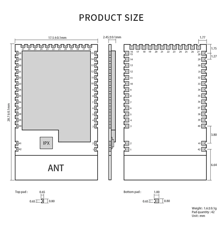 Módulo Zigbee TLSR8269
