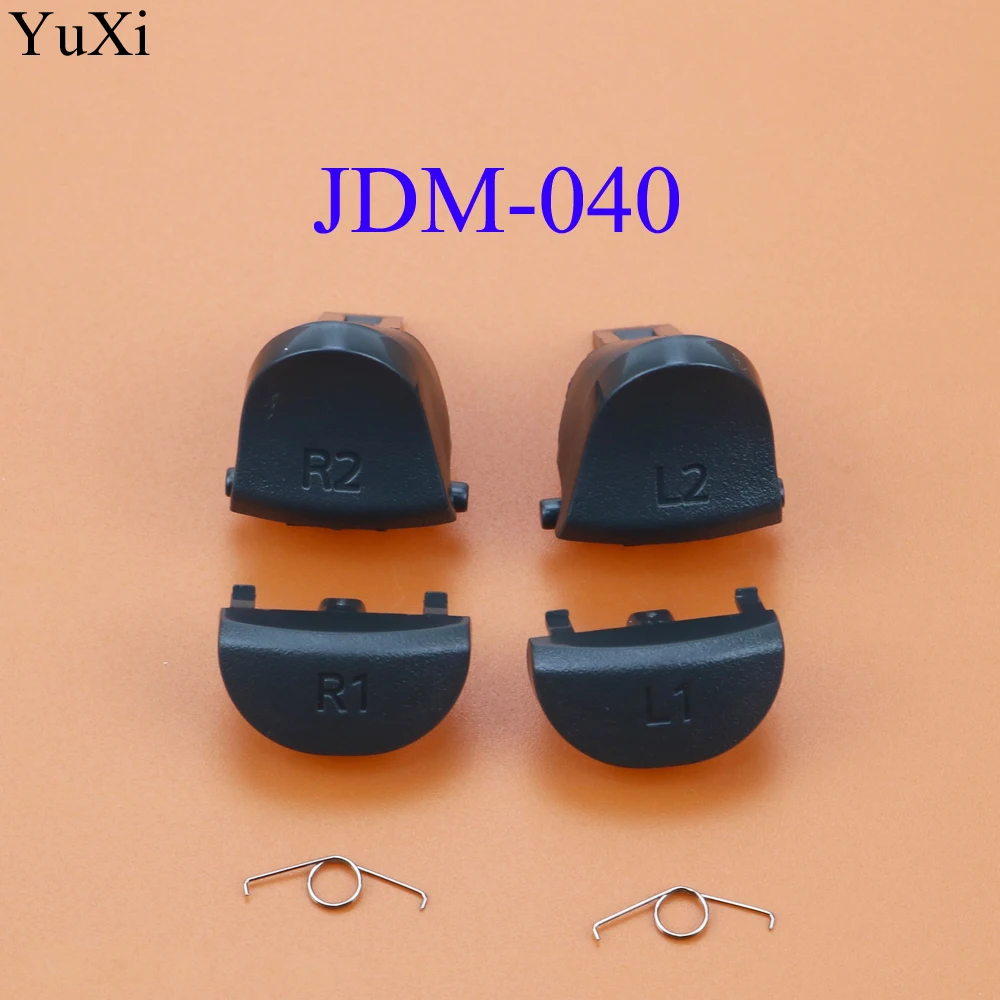 Juego de resortes de botón de disparo para PS4, L1, R1, L2, R2, para PlayStation 4 Pro Slim, JDS, JDM, 001, 011, 030, 040, reemplazo del controlador de mando - imagen 2