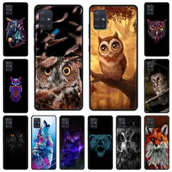 Funda Silicona Samsung Galaxy A51 / A71 / A21S – Bebé Zorro Búho