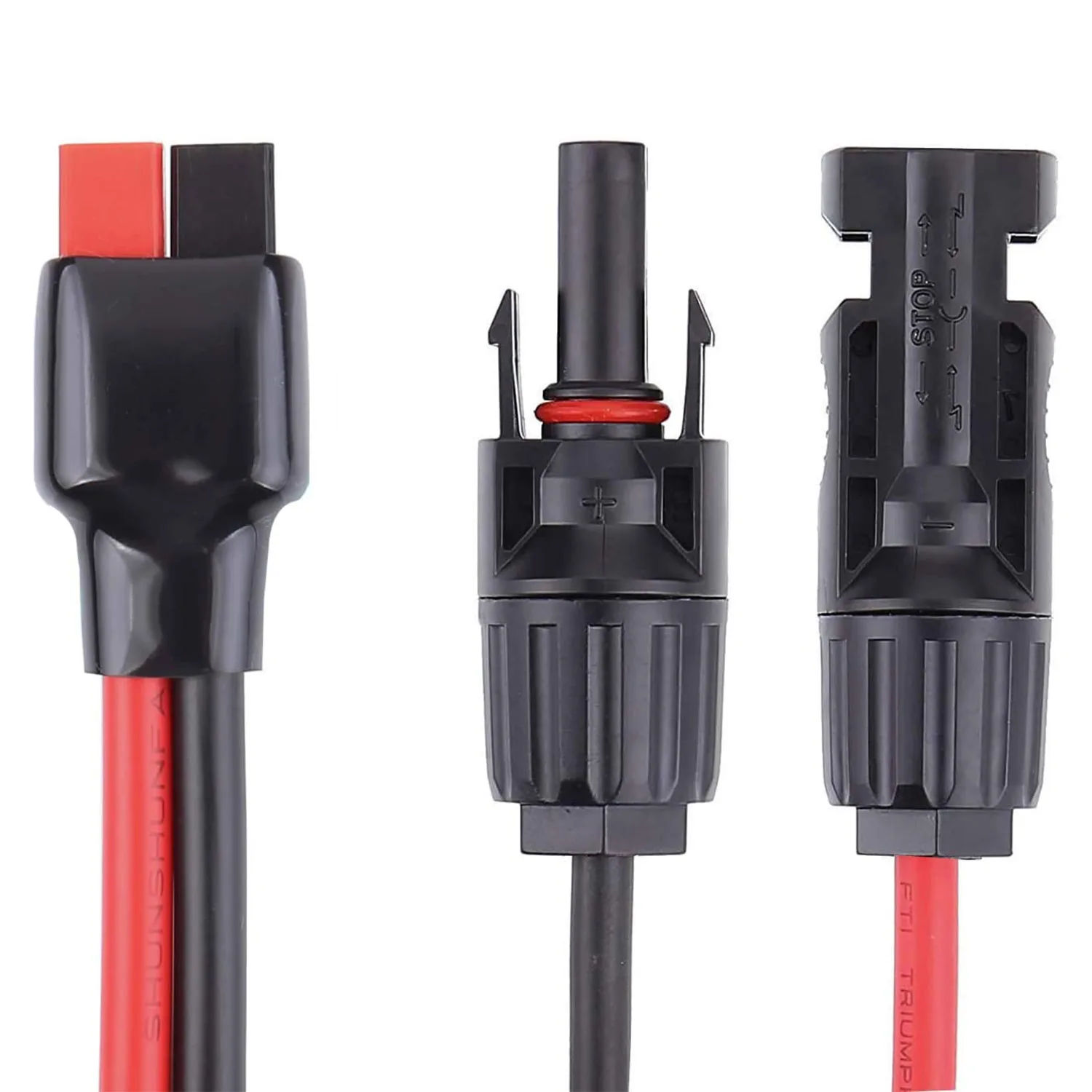 Conector de Cable adaptador de energía Solar macho hembra para Goal Zero Yeti, Suaoki, Renogy Kits de estación de generador Solar portátil 10AWG