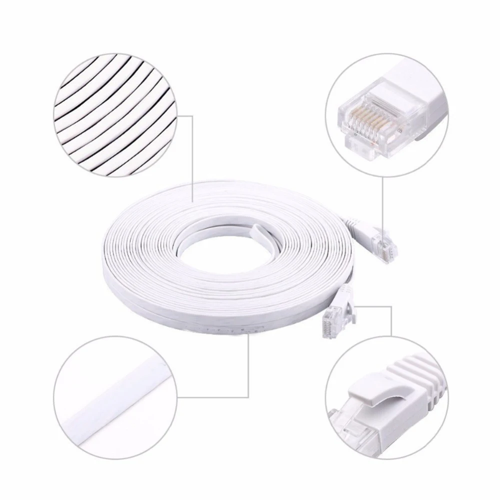 Cable Ethernet Cat6/Cat7 RJ45 UTP para ordenador y router