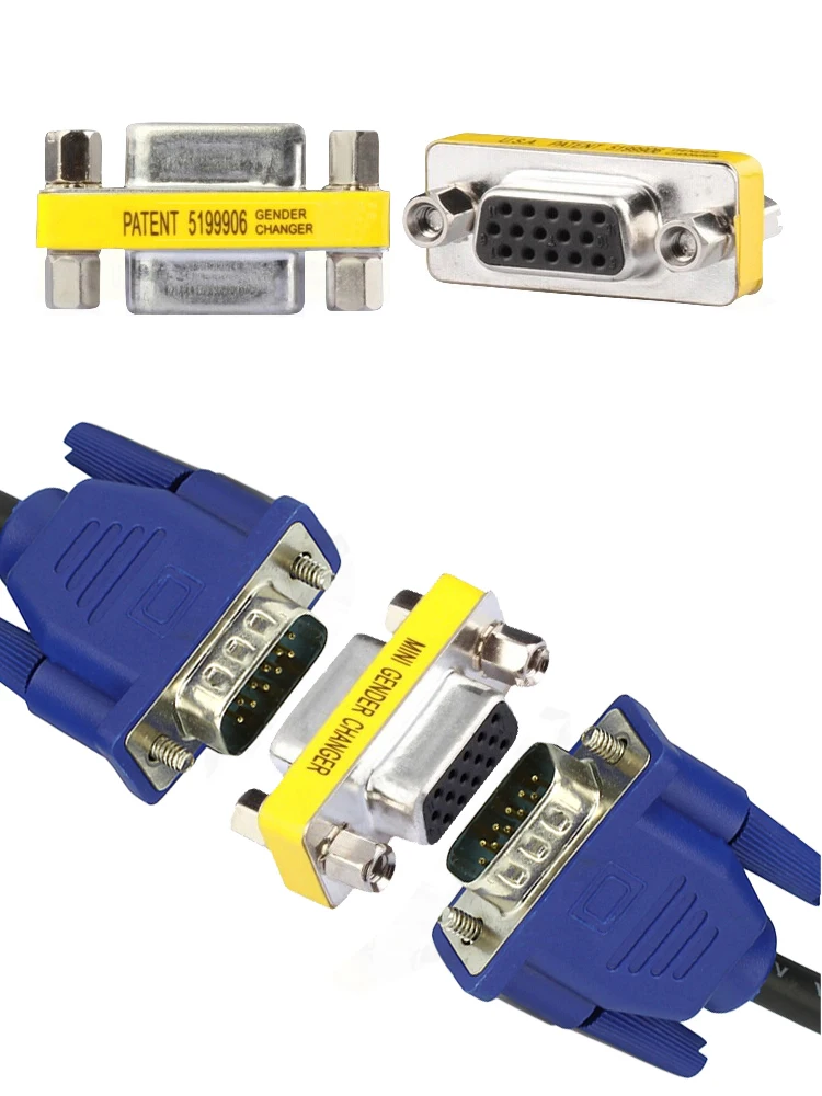 Conector VGA - Detalle conexión hembra