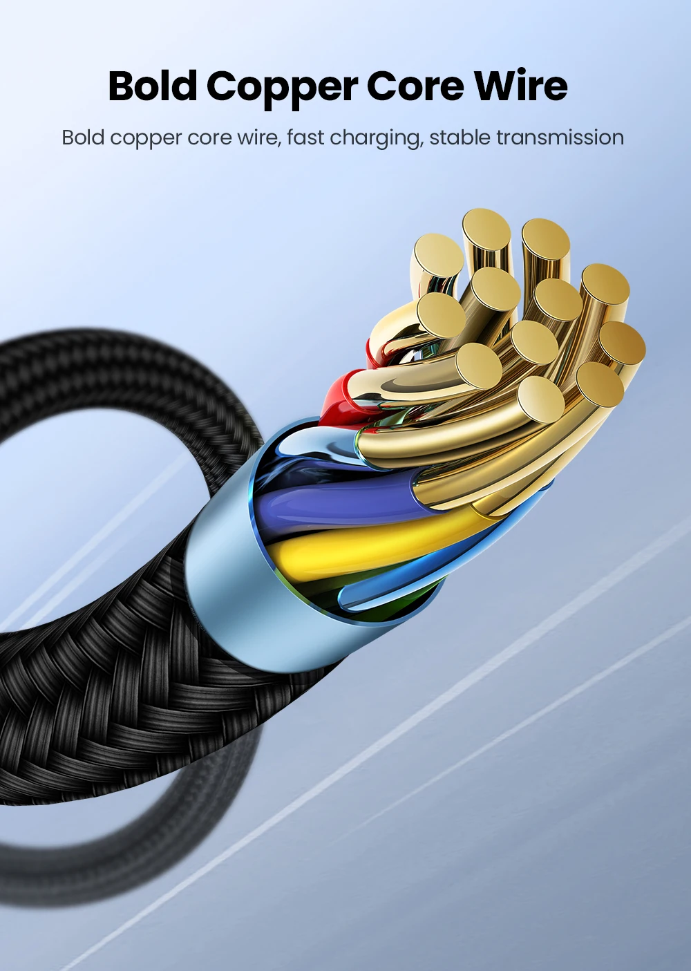 Cable Magnético - Vista lateral