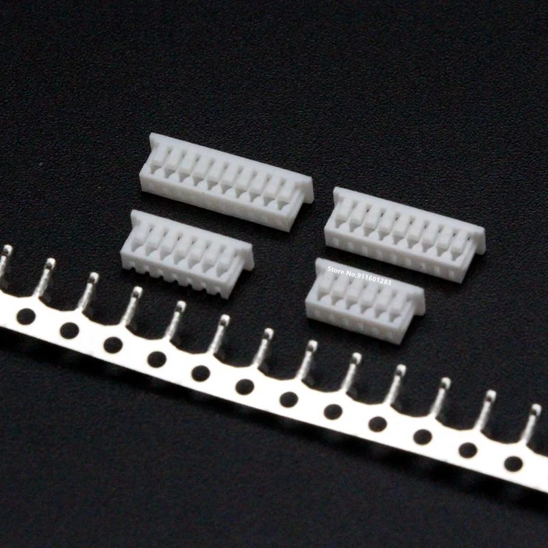 10 sets JST 1,25mm conector SMD Vertical/toma Horizontal + + terminales 2P 3P 4P 5, P 6P 7P 8P 9P 10P 11P 12Pin - imagen 3