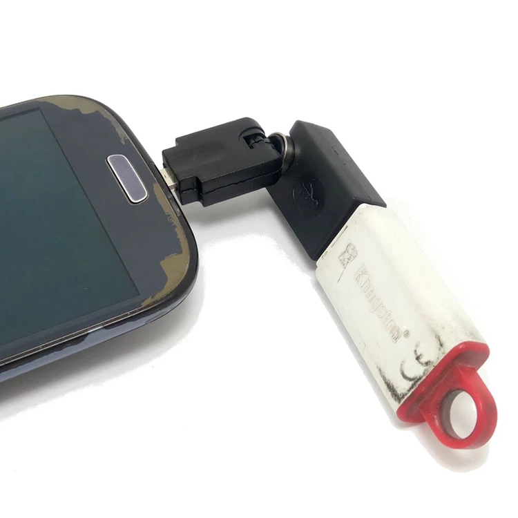 Micro USB Stecker auf USB Buchse Konverter Stecker transferencia datos sincronización OTG adaptador eN Auto AUX MP3 MP4 Tabletten Handys U - imagen 3