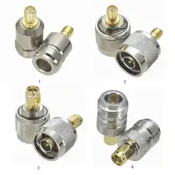 Adaptador RF SMA Macho a N Hembra – Conector Coaxial Latón Premium