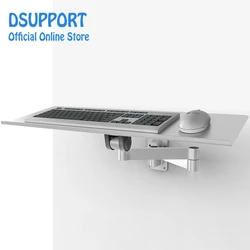 Bandeja Teclado Monitor Plegable – Soporte Pared 61 cm