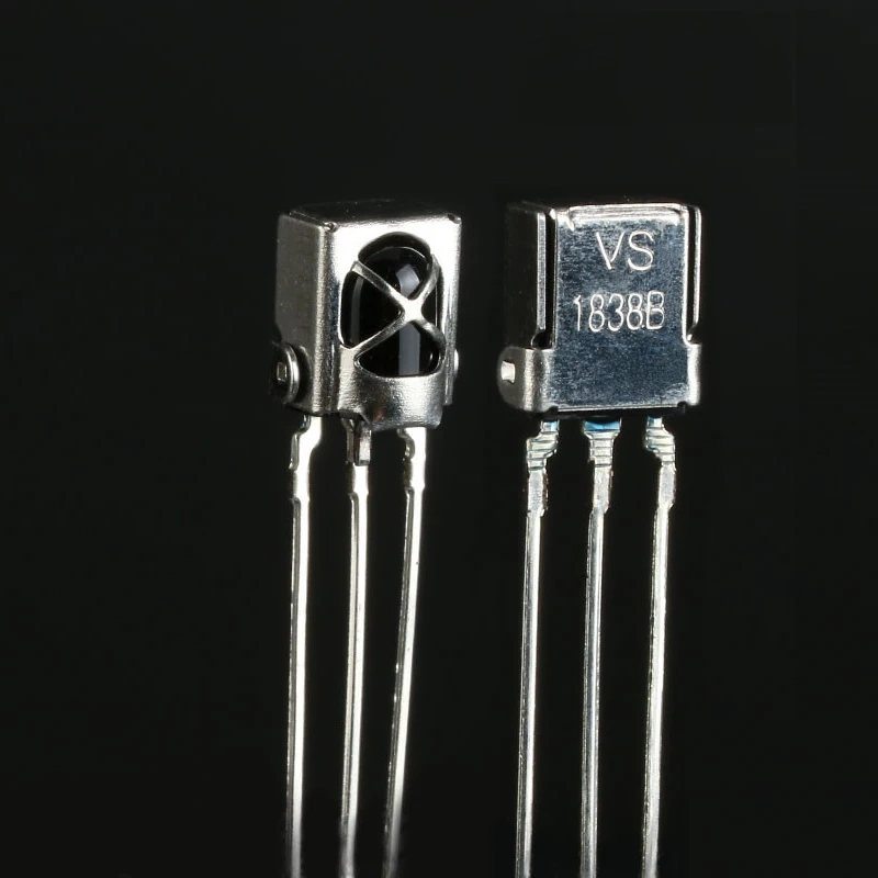 Receptor infrarrojo Universal para dispositivos electrónicos, lote de 10 piezas, TL1838, VS1838B, 1838, 38Khz - imagen 4
