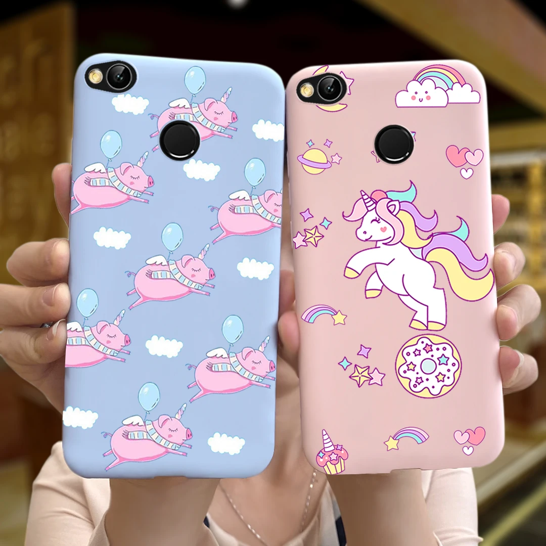 Funda trasera de silicona blanda para Xiaomi Redmi 4X, carcasa con dibujos de animales bonitos para Redmi 4x5,0 ", TPU, parachoques - imagen 2