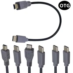 Cable USB-C a Micro USB 3.1 OTG Carga y Datos