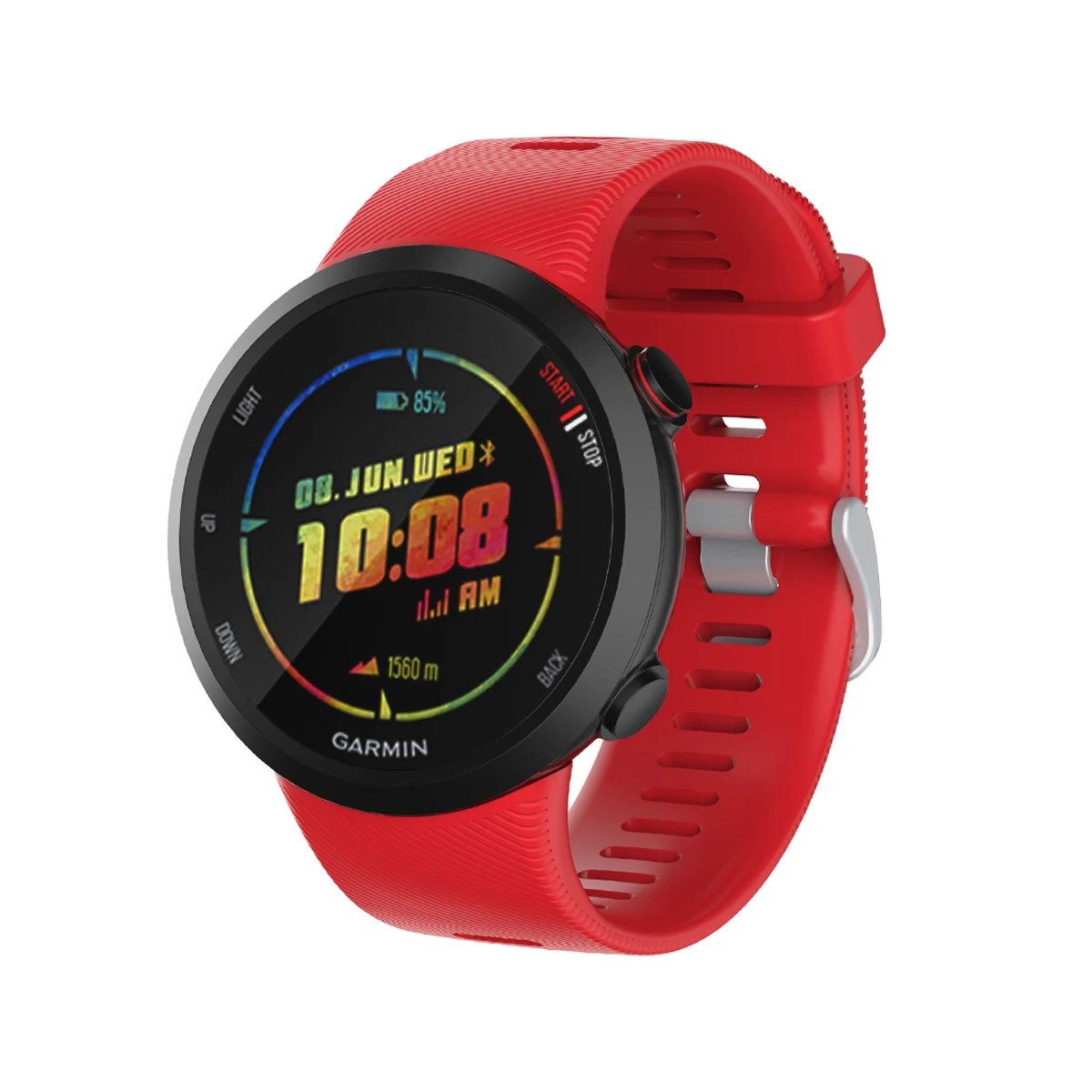 Correa deportiva de silicona de repuesto para Garmin Forerunner 45s / 45 pulsera inteligente correa de reloj para Forerunner45 45S Correa - imagen 5