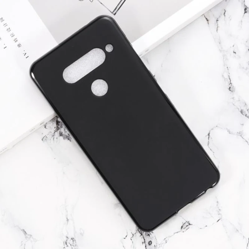Funda trasera de teléfono para LG V50 V50S V30S V35 V40 ThinQ K10 K8 (2018) K11 + K11 Plus G6 G6 + Q6 Q6 + Q6α V30 X power funda de silicona suave - imagen 3