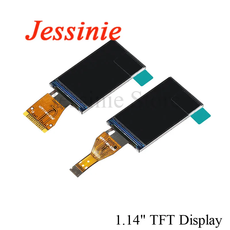 Pantalla TFT HD IPS a todo Color, módulo de pantalla LED LCD 1,14x1,14, 135 pulgadas, 240x135, unidad ST7789, interfaz SPI de 240 V, 8 y 13 pines