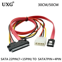 Adaptador SATA a Molex 22 pines - Cable alimentación PC
