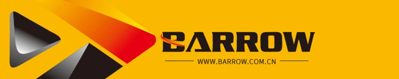 Un logotipo amarillo y rojo para Barrow