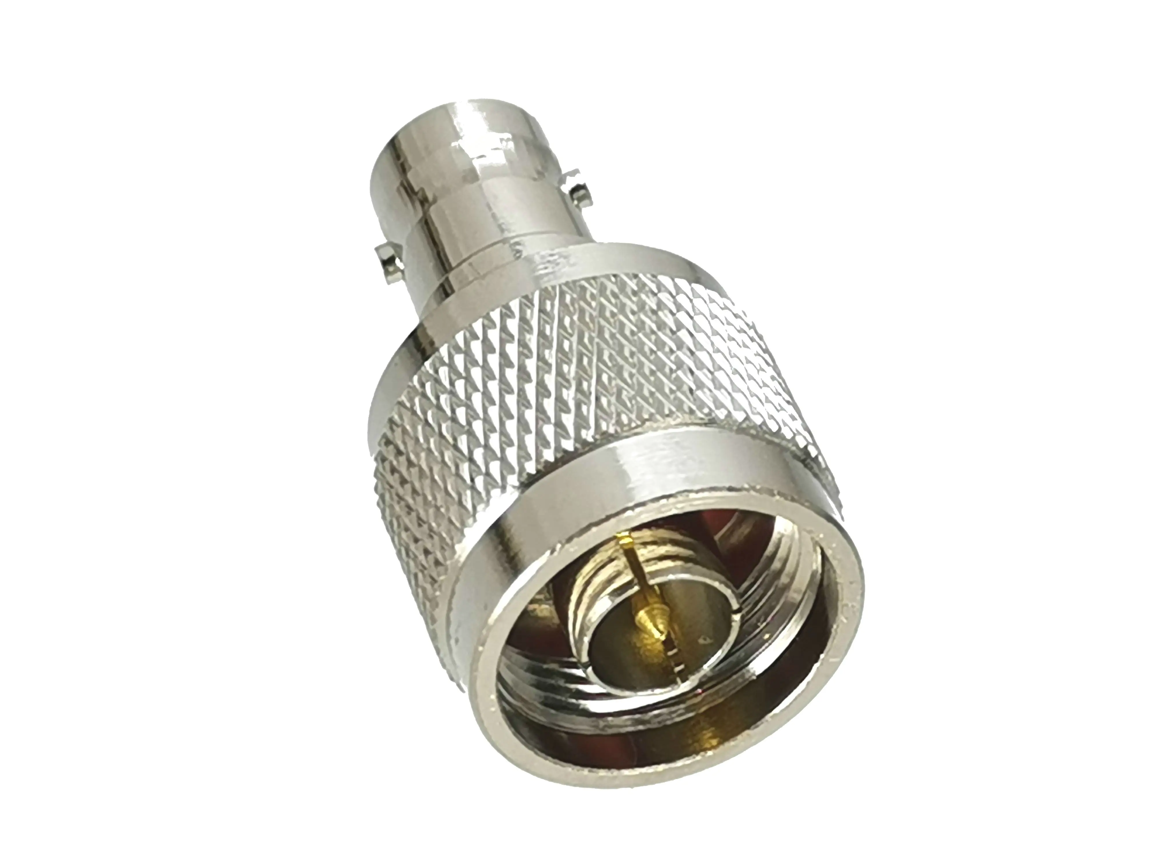 Adaptador BNC hembra a N macho - Detalle de conexión