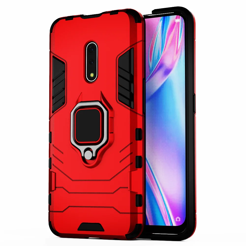 Funda magnética a prueba de golpes para OPPO K3 Realme X, carcasa trasera de teléfono para OPPO Realme X, RMX1901, OppoK3, CPH1955, CUN-AL00 - imagen 2
