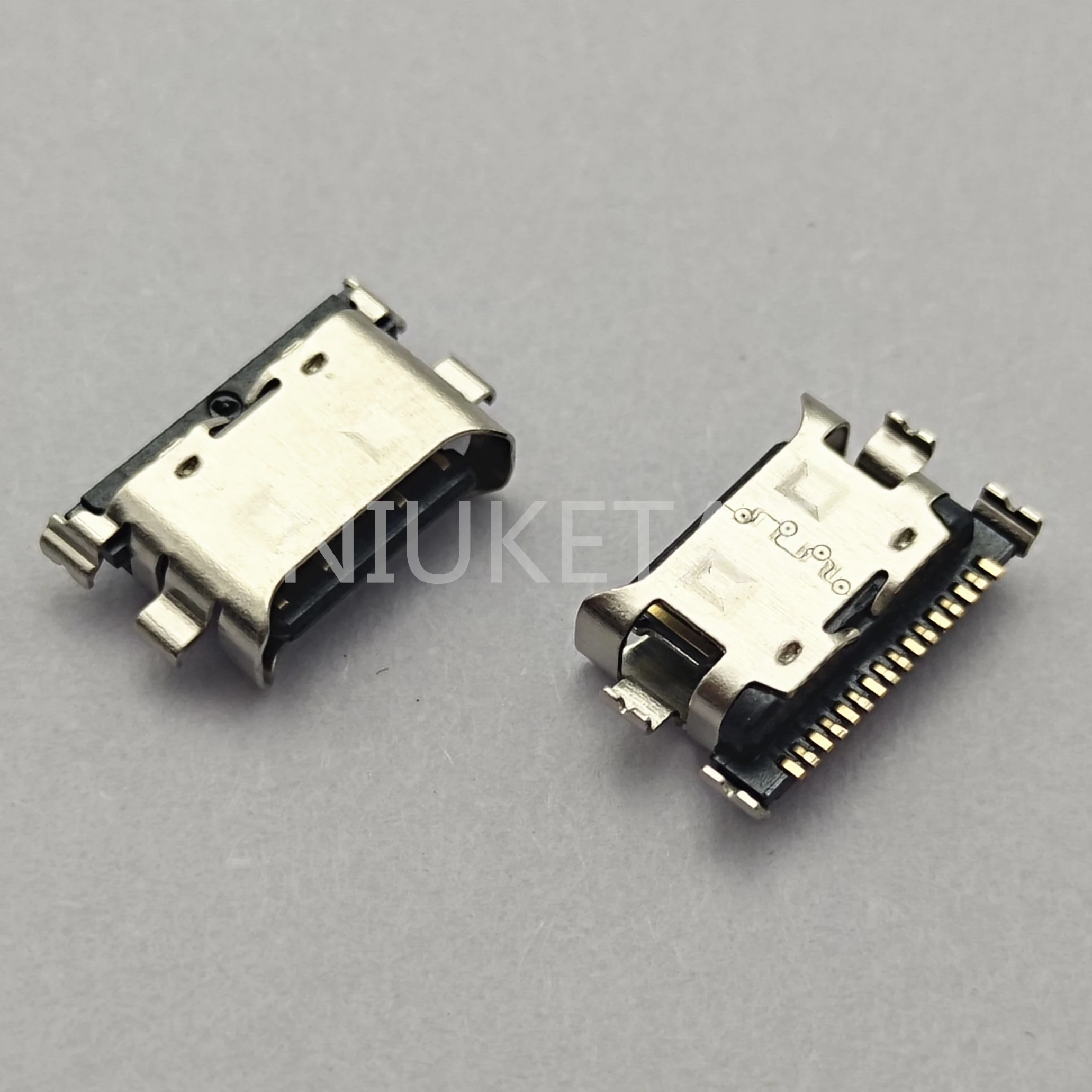 Miniconector Micro USB de 16 pines para móvil, puerto de carga móvil para Samsung Galaxy A30, A305F, A50, A505F, A70, A20, A40, reemplazo de reparación, 10 Uds.