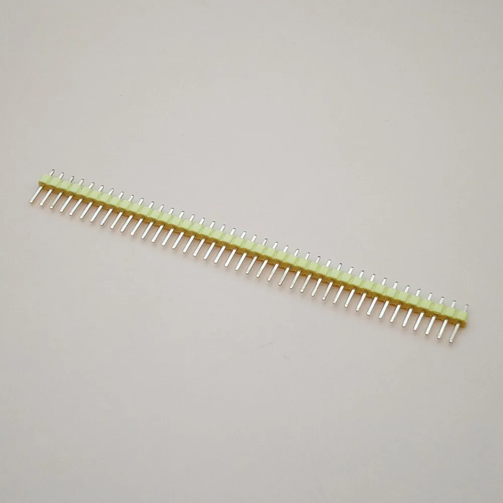 Cabezal Pin Macho 40 Pines 2.54mm – Chapado Oro Un Fila - imagen 5