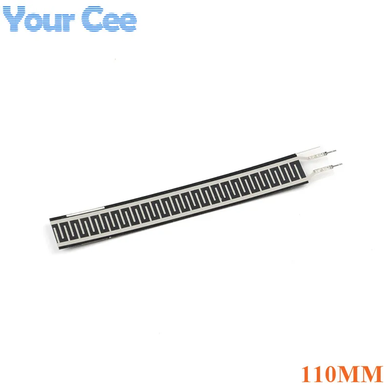 Sensor de presión de membrana resistiva de celda de carga, analógico sensible a la fuerza Flexible FSR402 4mm 5mm 7mm 110mm para Arduino, 2 uds./1 ud. - imagen 5