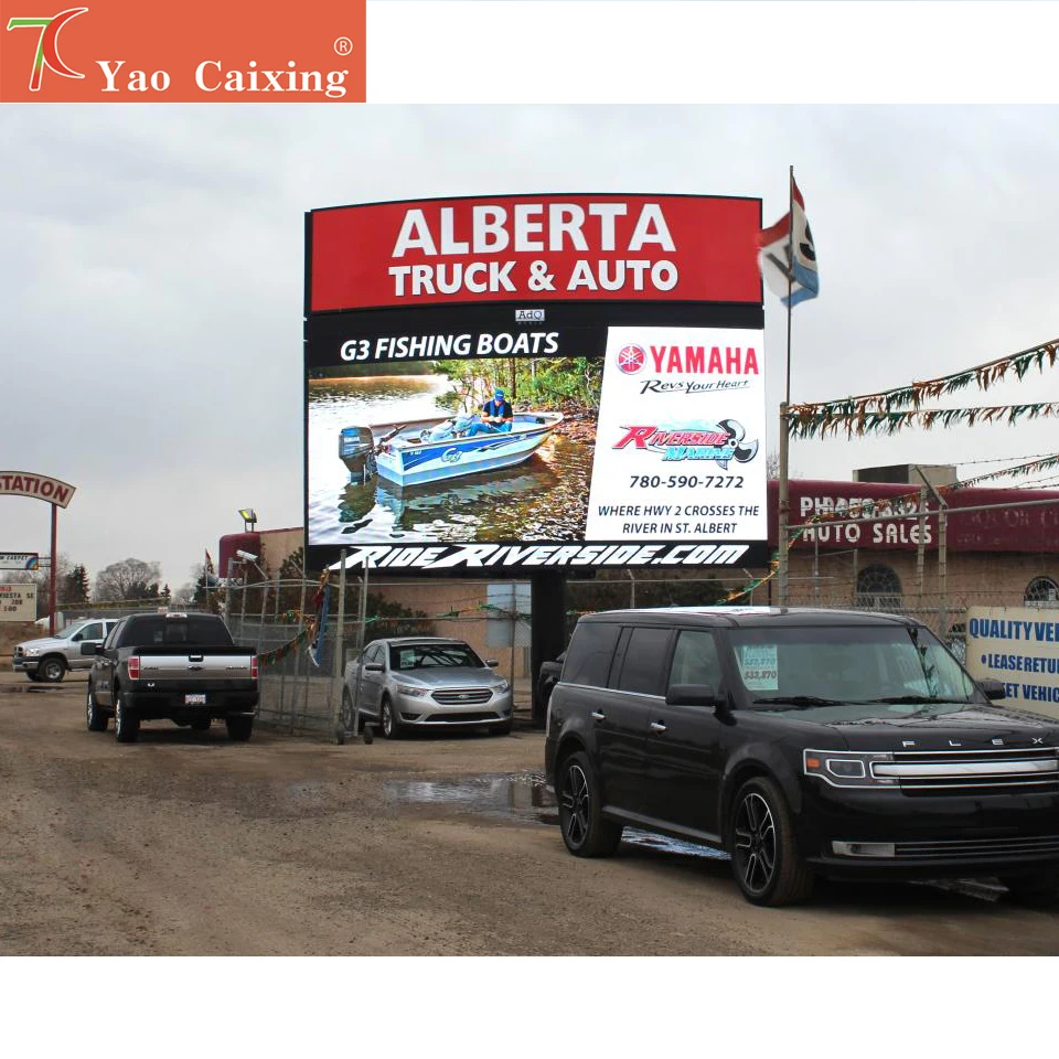 HD SMD P4 Rgb a todo Color al aire libre pantalla Led Panel gabinete pantalla publicidad matriz de puntos cartelera pared de vídeo Digital - imagen 5