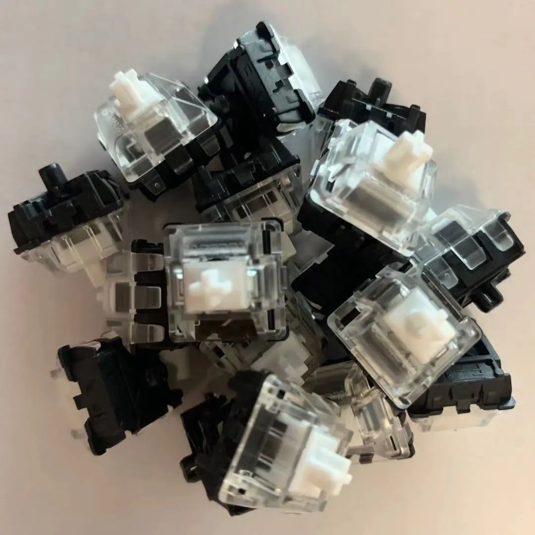 Gateron-interruptor óptico para teclado óptico, accesorio de color amarillo, plateado, verde, azul, rojo, marrón, negro - imagen 4