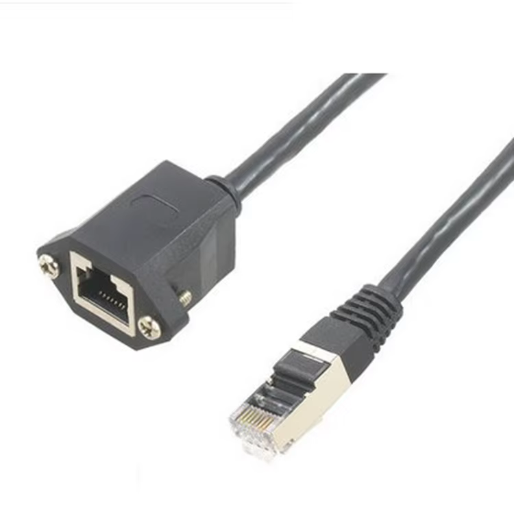 Extensión RJ45 Panel Macho-Hembra – Cat 6 Ethernet 2.5m - imagen 2