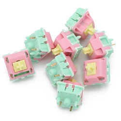 Switch Lineal Gateron Cream Clone 62g para Teclado