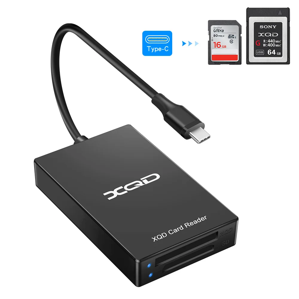 UTHAI Q02 Rocketek Lector de tarjetas USB 3.0 Tipo C XQD - imagen 3