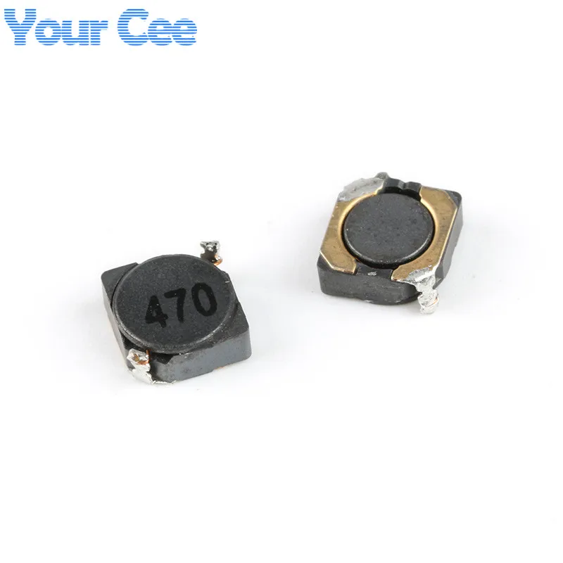 Inductor blindado de 10 piezas de potencia, CDRH6D28, 6D28, 10uH, 47uH, SMD, 100, 470 - imagen 2