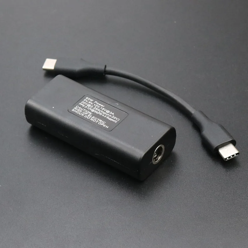 Adaptador USB-C a DC para Portátil Lenovo Dell HP Asus - imagen 4