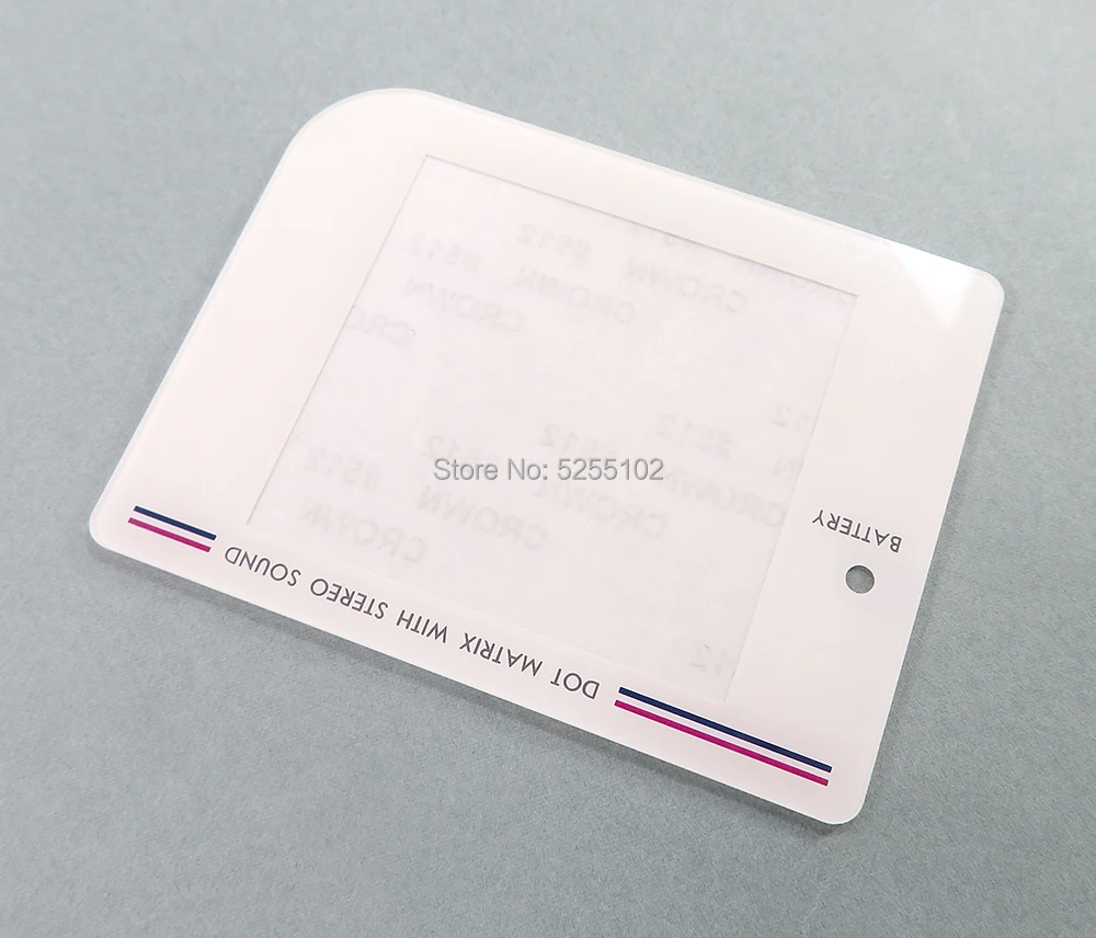50 Uds reemplazo de pantalla de plástico lente protectora de pantalla de plástico para Nintendo Gameboy Classic GB Protector de lente espejo - imagen 3