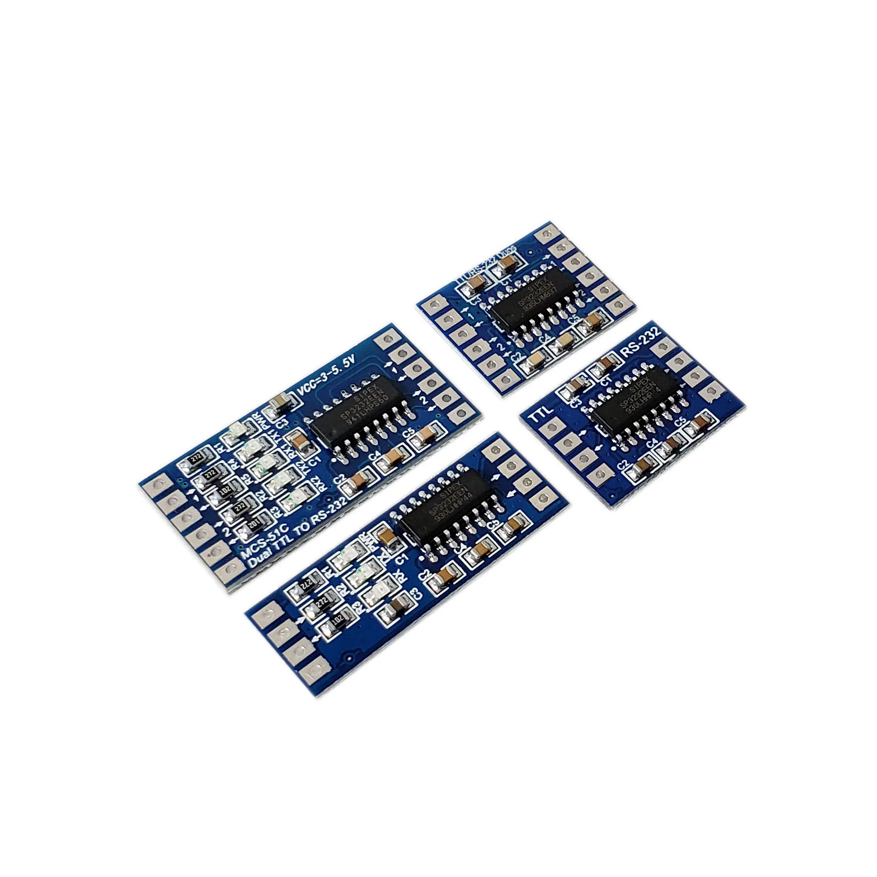 Adaptador TTL RS232 MAX232 Único y Doble Serie - imagen 5