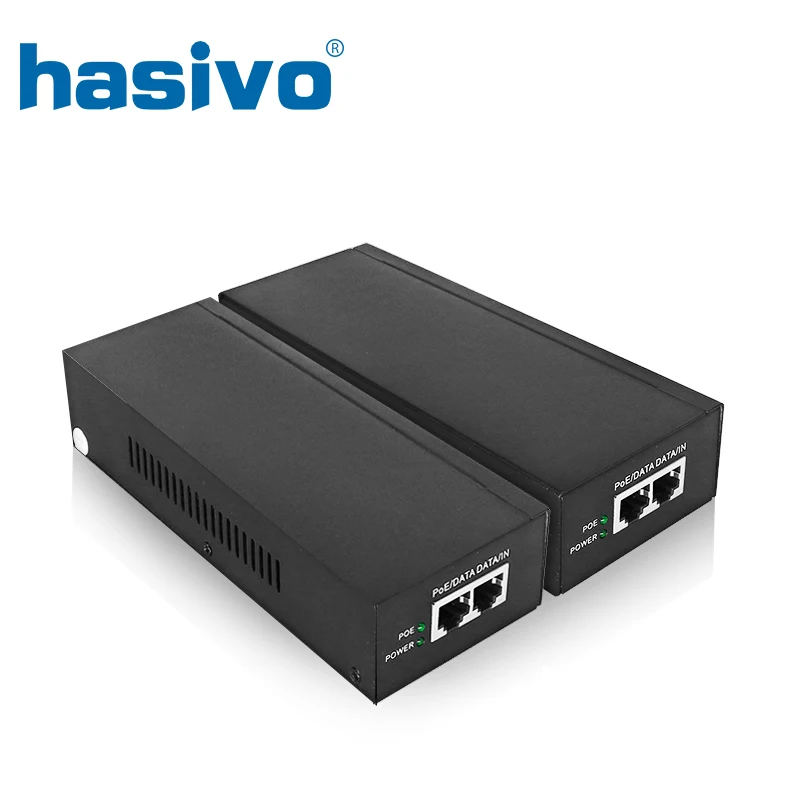 Adaptador PoE de 90W y 65W, inyector Gigabit POE, alimentación Ethernet para cámara POE, teléfono, fuente de alimentación inalámbrica AP PoE
