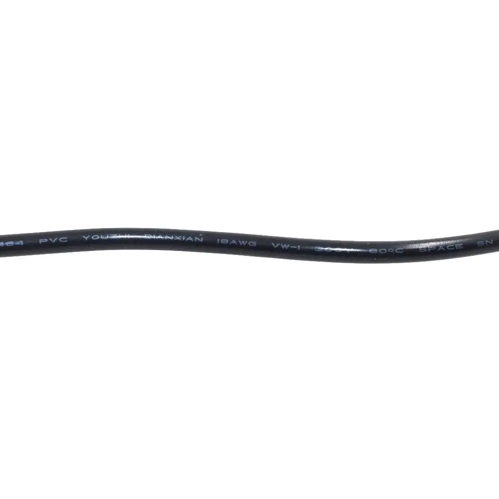Adaptador Enchufe DC 5.5x2.5mm Macho 18AWG CCTV Cable Extensión 12V - imagen 4