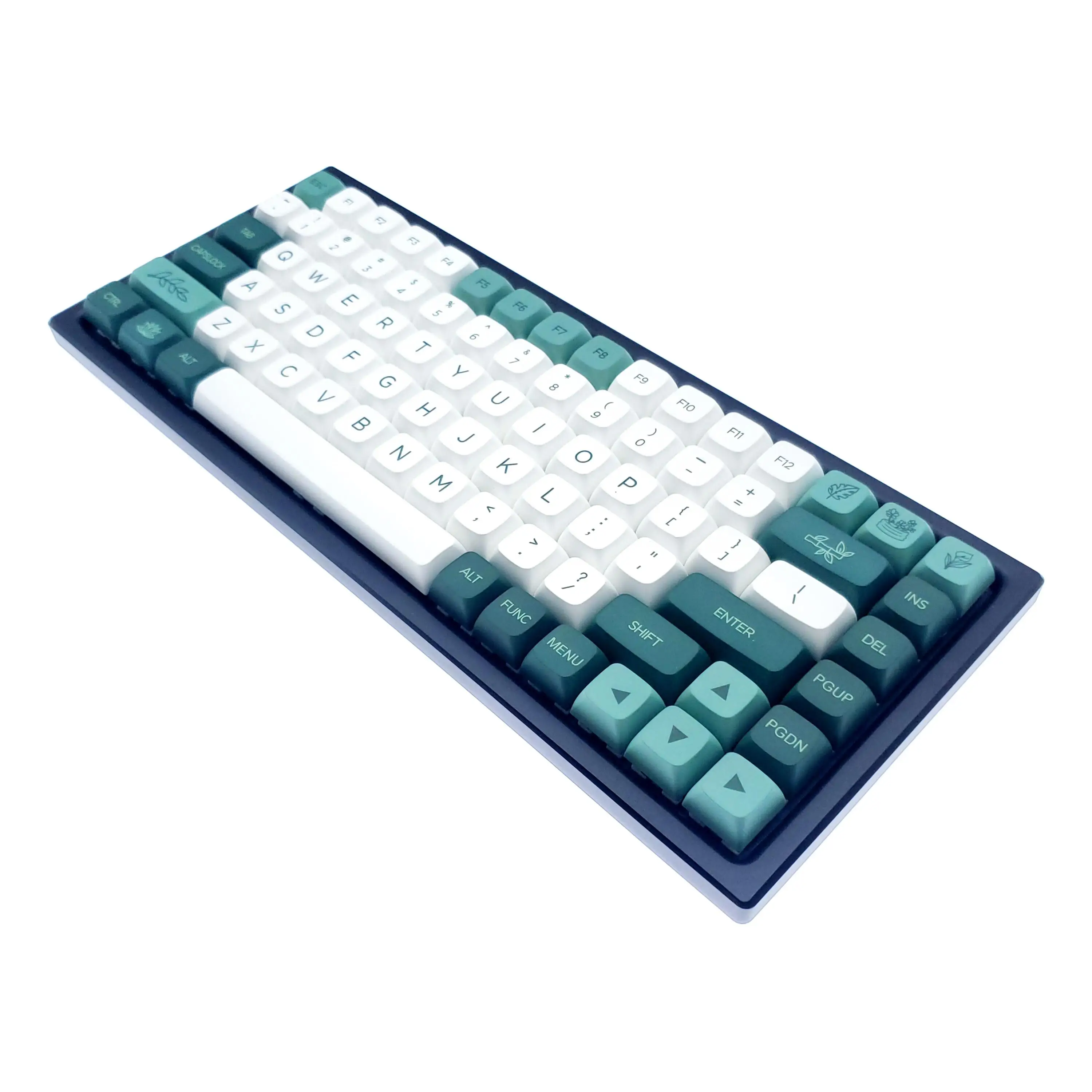 Teclado intercambiable en caliente AK84 AK84s RGB Controlador independiente con cable y puerto Bluetooth tipo C para MacOS