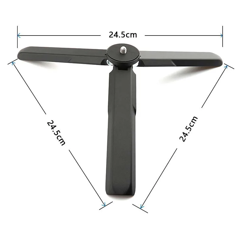 Trípode de aluminio 5 en 1 para Cámara de Acción, palo de Selfie, monopié con adaptador de Clip de teléfono para Gopro, DJI, Osmo - imagen 2