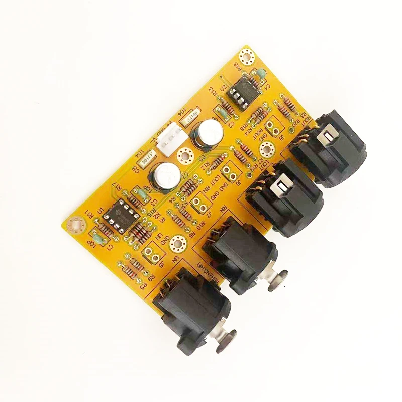 Placa amplificadora de potencia Hifi para el hogar, preamplificador de equilibrio de Audio desequilibrado a equilibrado a placa RCA a XLR desequilibrada - imagen 3