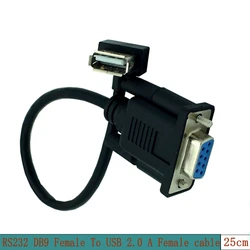 Adaptador Conversor DB9 Serie a USB 2.0 – 25cm
