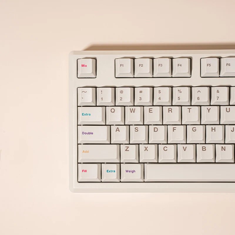 Keebox Shenpo Froyo DYE SUB PBT teclas de yogur helado perfil de cereza teclados mecánicos personalizados teclas para GMK Fro.yo - imagen 3
