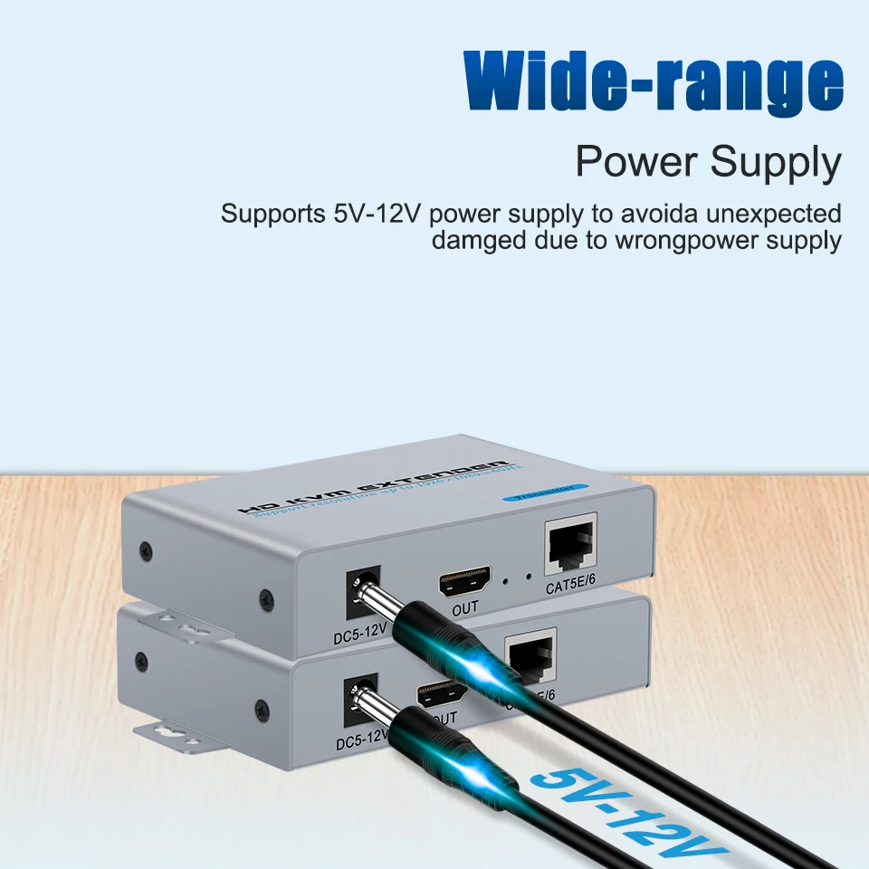 Extensor WIistar HDMI KVM sobre IP RJ45 red Ethernet UTP KVM extensor USB HDMI 100M sobre extensor KVM CAT5e CAT6 - imagen 3